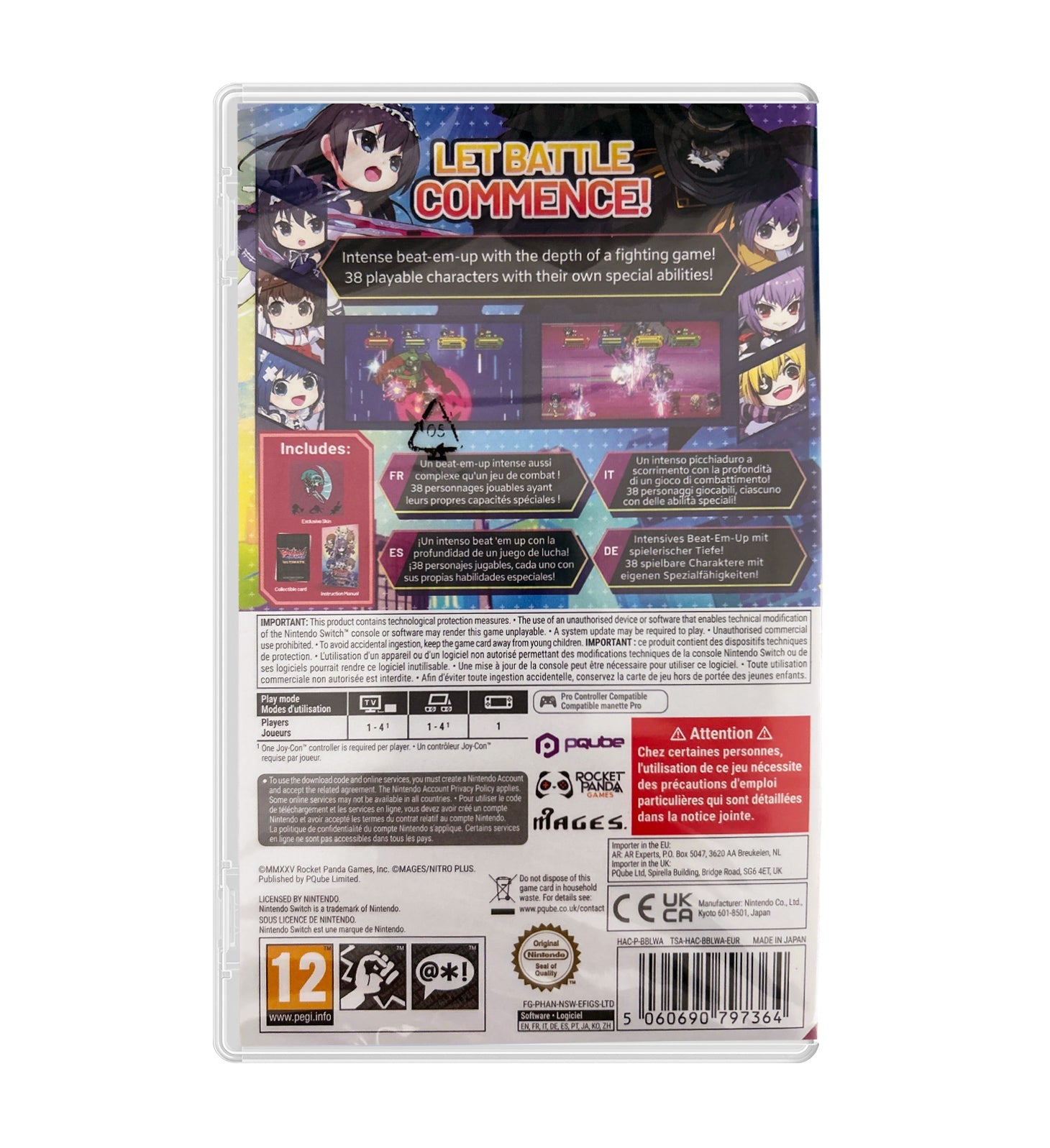 Phantom Breaker: Battle Grounds Ultimate pour Nintendo Switch - Site Phantom Breaker: Battle Grounds Ultimate pour Nintendo Switch - Site