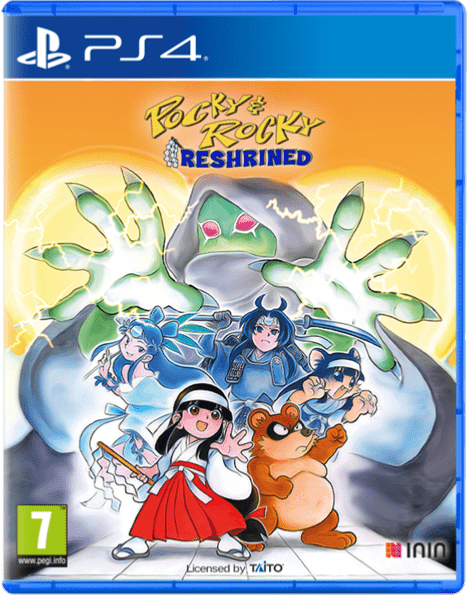 Pocky & Rocky Reshrined PS4 - Jeux Vidéo Physique - ININ - Shop Just for Games