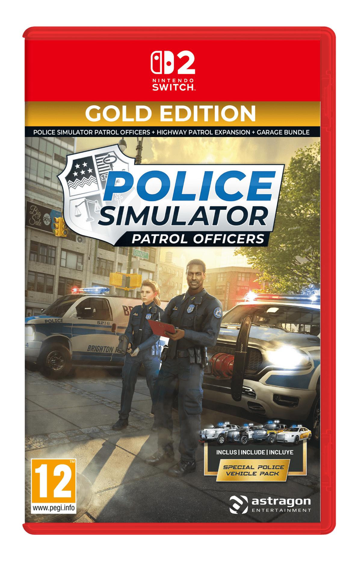 Police Simulator Patrol Officers Gold Edition Nintendo Switch 2 - Jeux Vidéo Physique - Astragon - Shop Just for Games