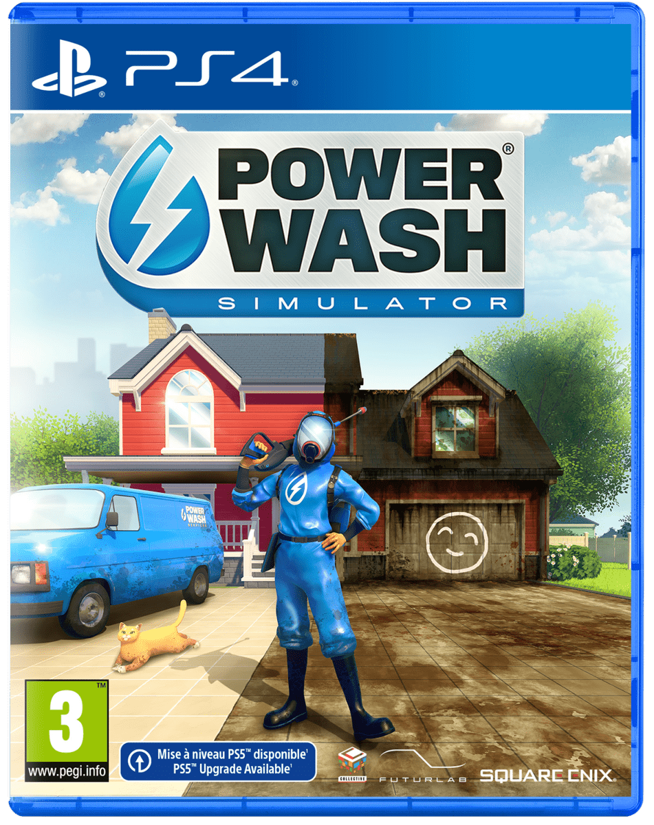 Power Wash Simulator PS4 - Jeux Vidéo Physique - SQUARE ENIX - Shop Just for Games
