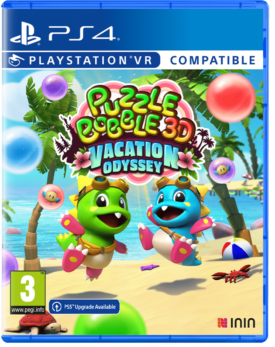 Puzzle Bobble 3D Vacation Odyssey PS4 - Jeux Vidéo Physique - ININ - Shop Just for Games