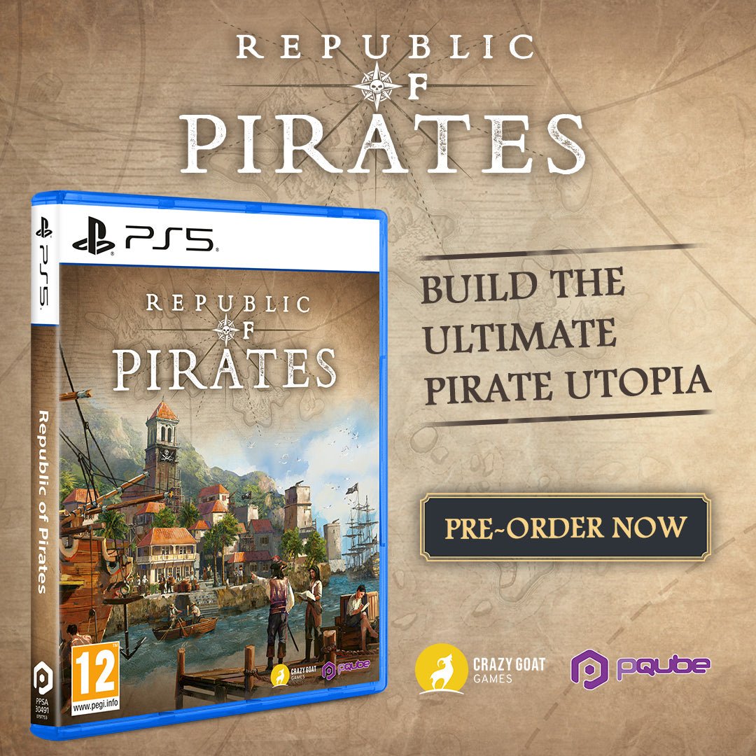 Republic of Pirates PS5 - Jeux Vidéo Physique - Clear River Games - Shop Just for Games