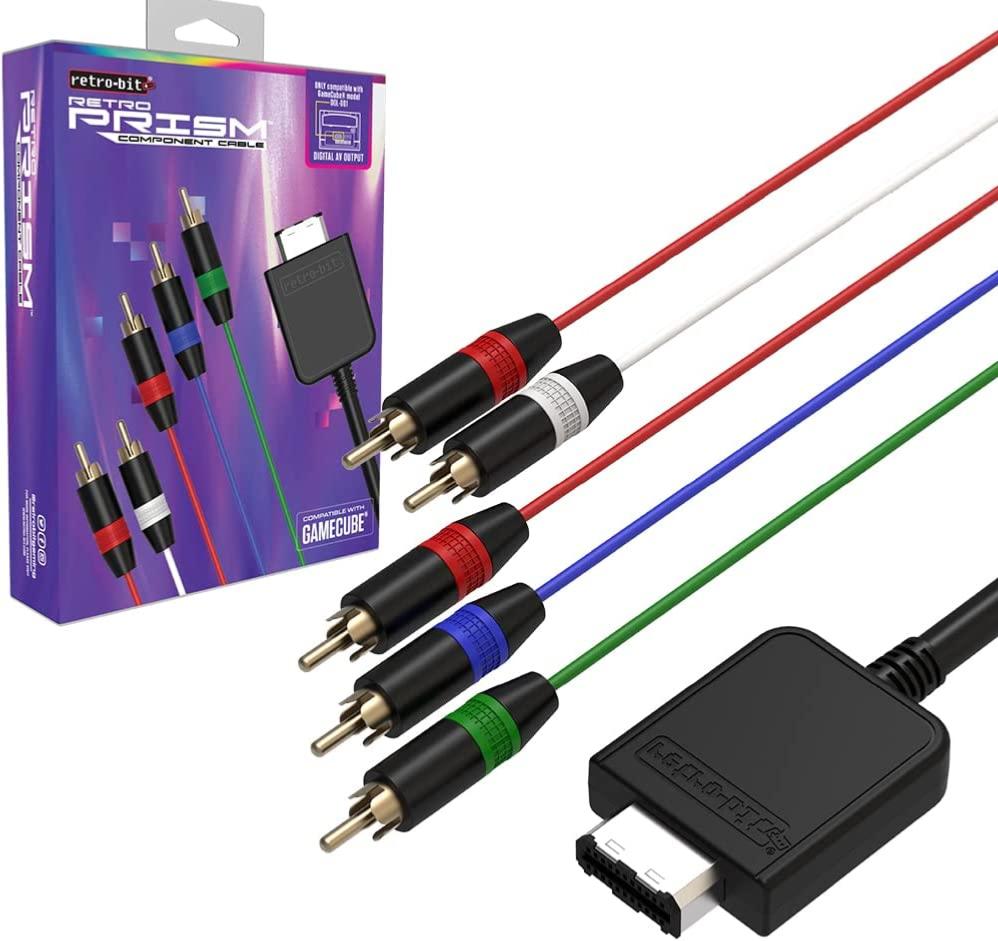 Retro-Bit Prism Component Cable for Gamecube, The must-have