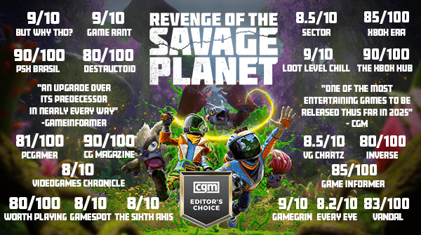 Revenge of the Savage Planet Day One Edition Xbox Series X - Jeux Vidéo Physique - Maximum Entertainment - Shop Just for Games