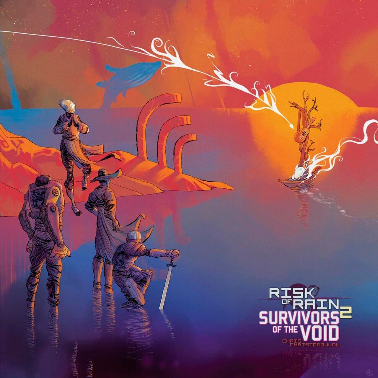 Risk Rain 2 Survivors of The Void - 1LP - Vinyles - Black Screen Records - Shop Just for Games