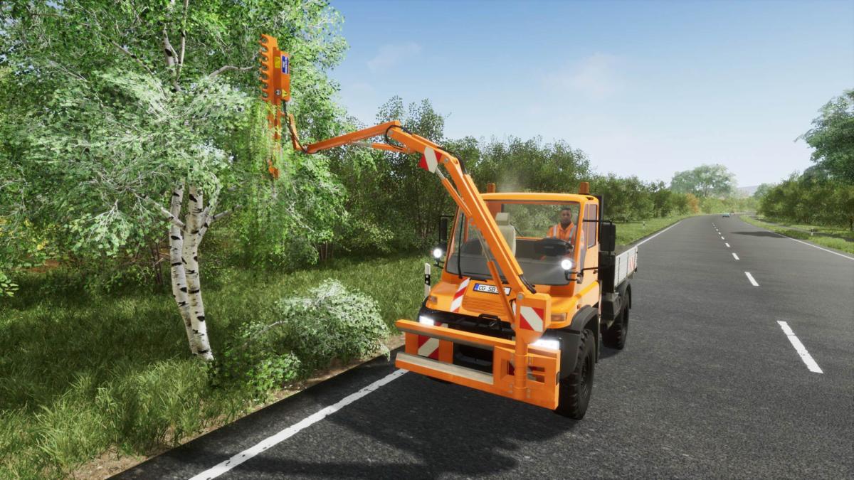 Road Maintenance Simulator PS4 - Jeux Vidéo Physique - Aerosoft - Shop Just for Games