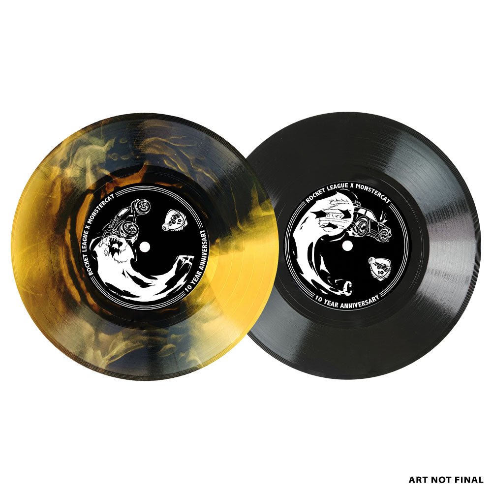 Rocket League x Monstercat 10 Year Anniversary 2LP - Vinyles - iam8bit - Shop Just for Games