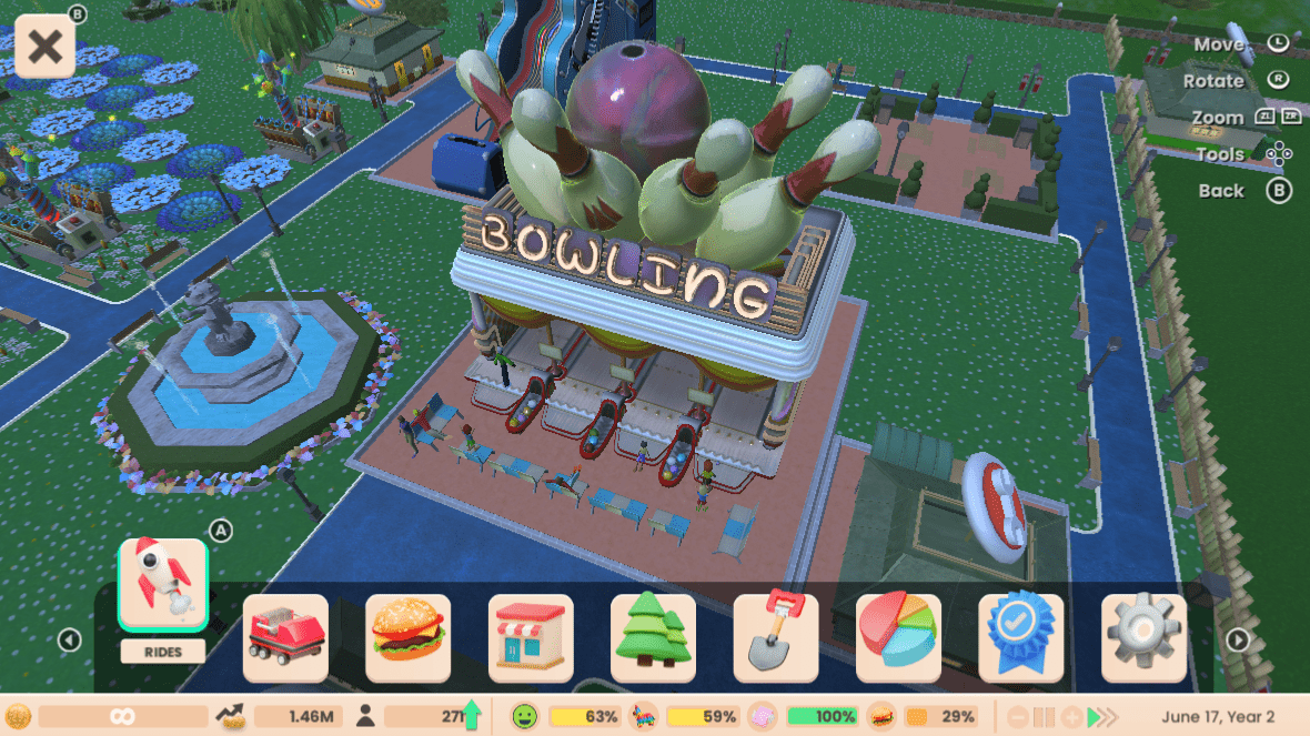 Rollercoaster Tycoon Adventures Deluxe Nintendo SWITCH - Jeux Vidéo Physique - Atari - Shop Just for Games