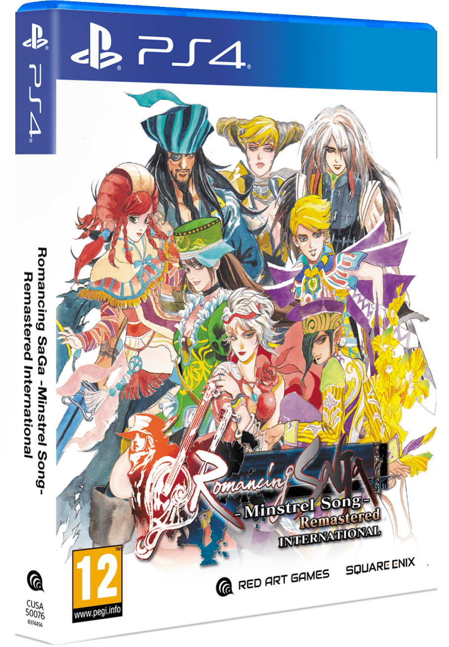 Romancing SaGa Minstrel Song Remastered International PS4