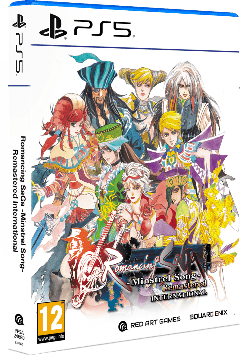 Romancing SaGa Minstrel Song Remastered International PS5