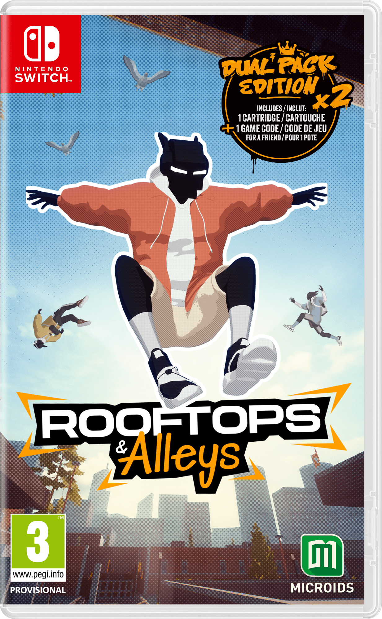 Rooftops and Alleys: The Parkour Game Dual Pack Edition Nintendo Switch - Jeux Vidéo Physique - MICROIDS - Shop Just for Games