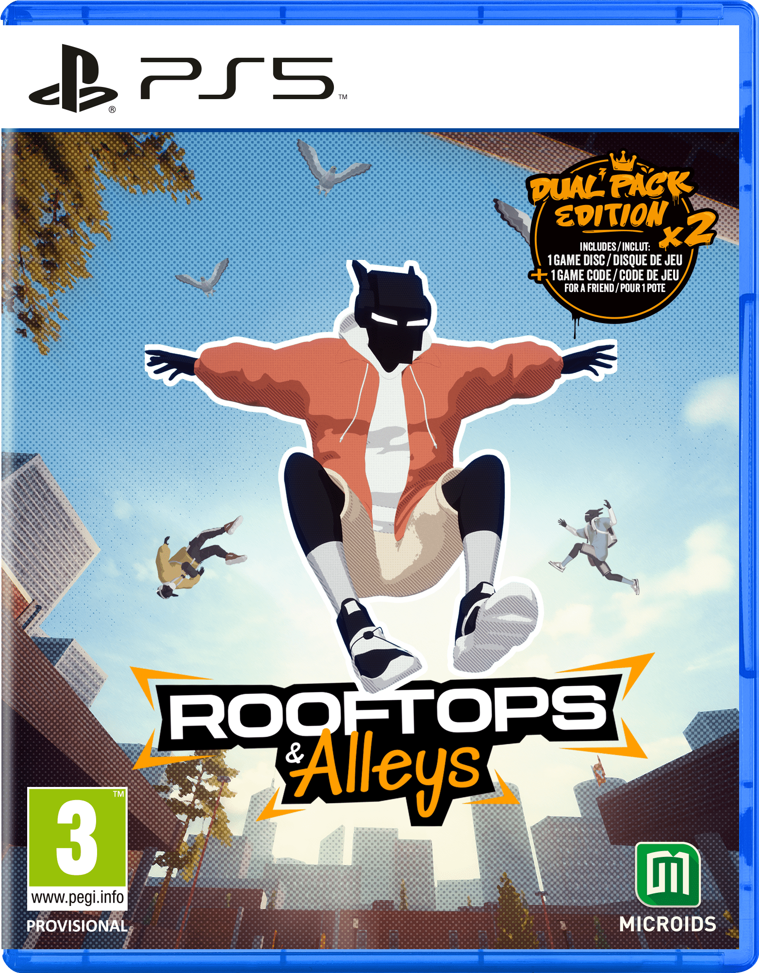 Rooftops and Alleys: The Parkour Game Dual Pack Edition PS5 - Jeux Vidéo Physique - MICROIDS - Shop Just for Games