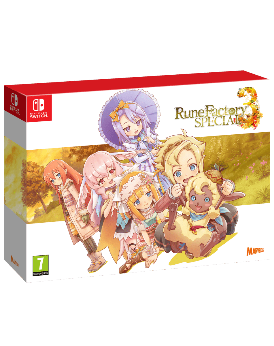 Rune Factory 3 Special Limited Edition Nintendo SWITCH - Jeux Vidéo Physique - MARVELOUS - Shop Just for Games