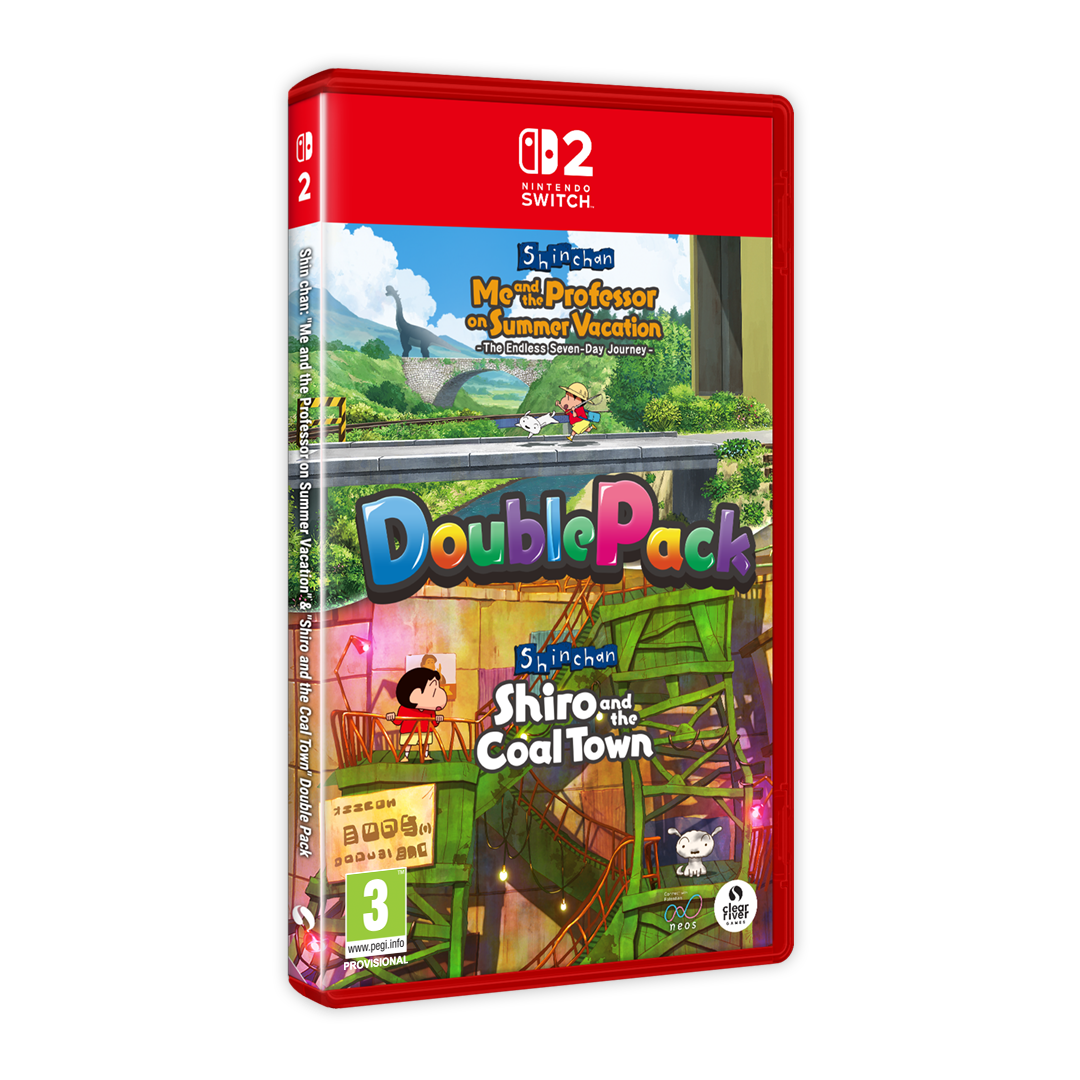 Shin Chan Double Pack Nintendo Switch 2 - Jeux Vidéo Physique - Clear River Games - Shop Just for Games