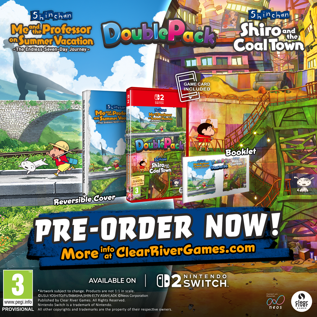 Shin Chan Double Pack Nintendo Switch 2 - Jeux Vidéo Physique - Clear River Games - Shop Just for Games