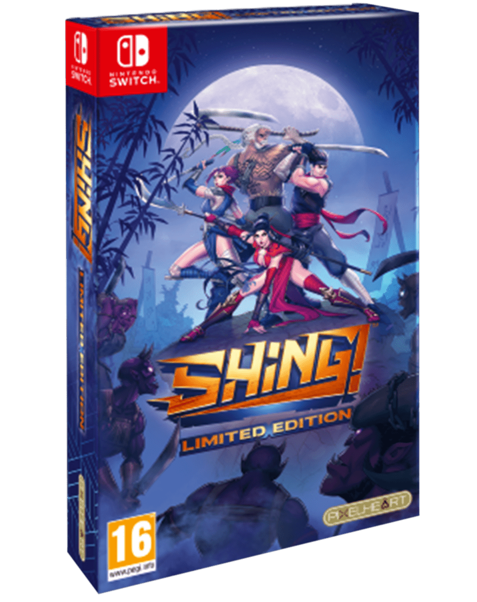 SHING! Just Limited FuturePak sur Nintendo Switch - Jeux Vidéo Physique - PixelHeart - Shop Just for Games