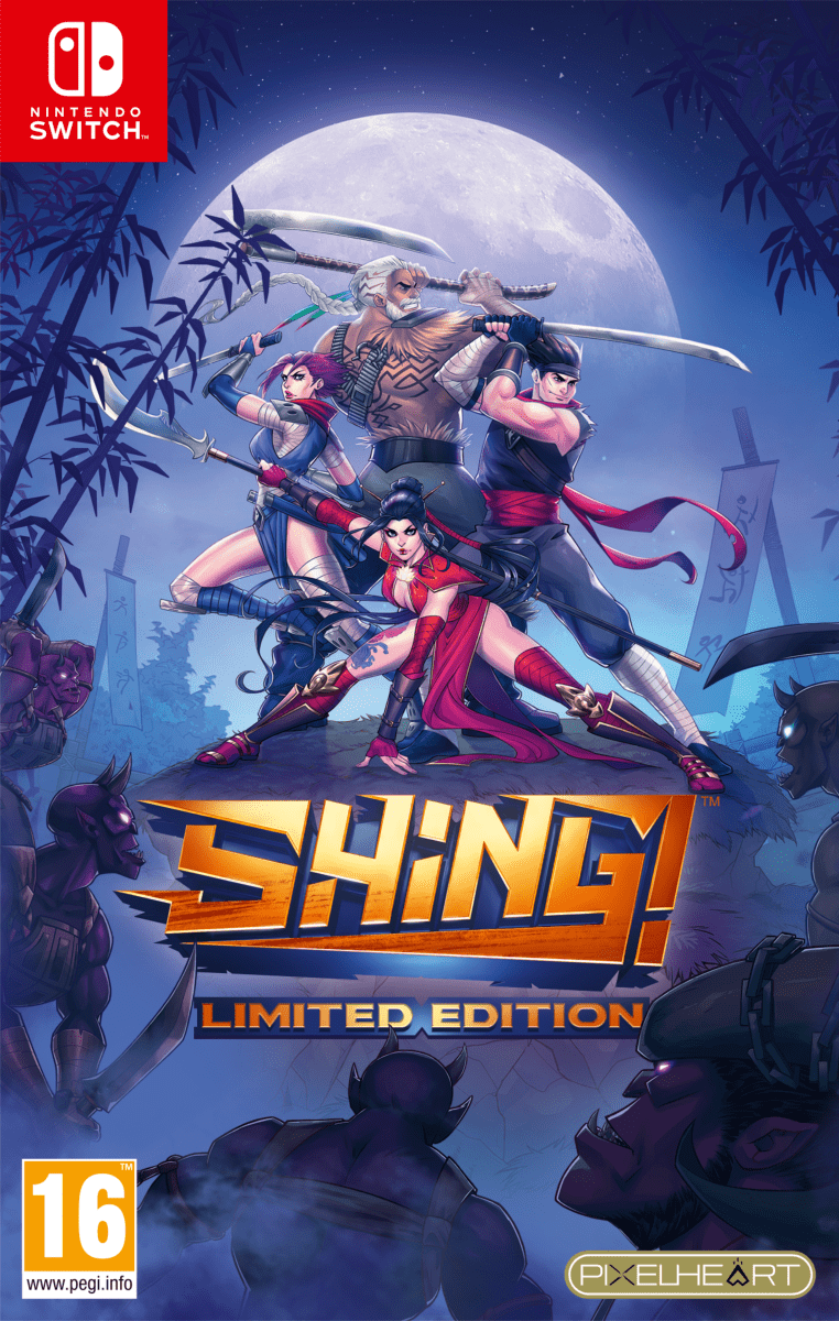 SHING! Just Limited FuturePak sur Nintendo Switch - Jeux Vidéo Physique - PixelHeart - Shop Just for Games