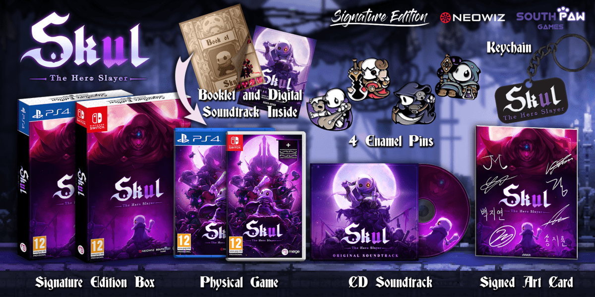 Skul The Hero Slayer Signature Edition Nintendo SWITCH - Jeux Vidéo Physique - MERGE - Shop Just for Games
