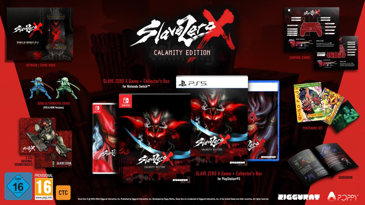 Slave Zero X Calamity Edition PS5 - Jeux Vidéo Physique - Ziggurat - Shop Just for Games