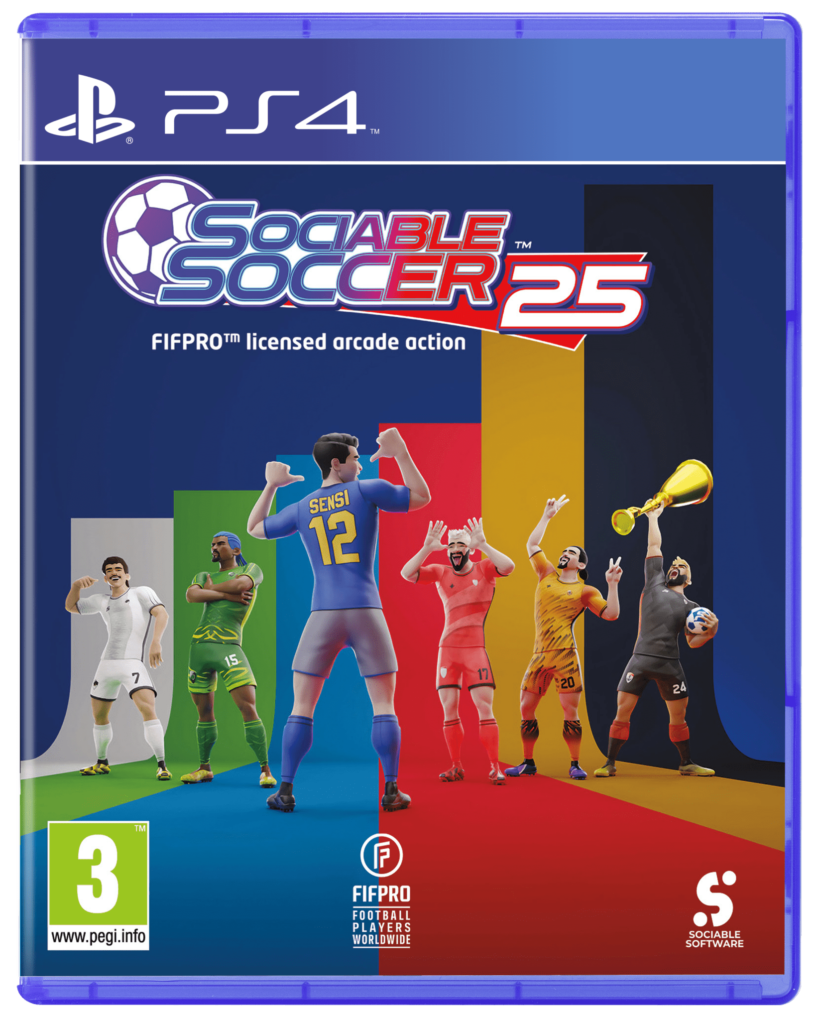 Sociable Soccer 25 PS4 - Jeux Vidéo Physique - CONTACT SALES - Shop Just for Games