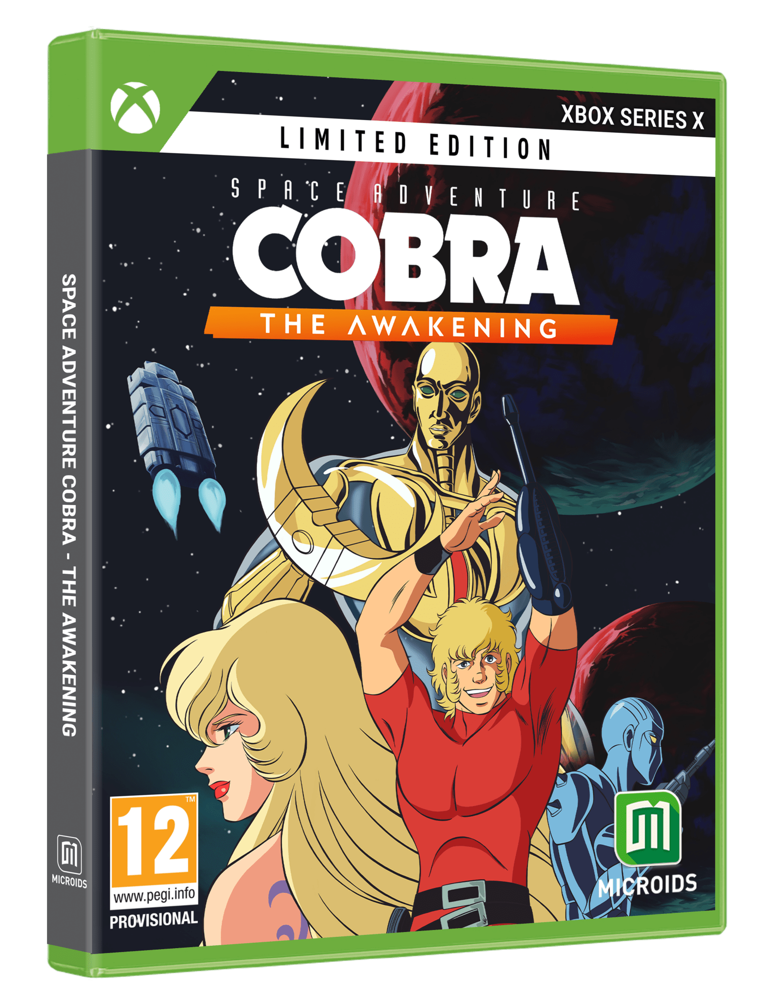 SPACE ADVENTURE COBRA - THE AWAKENING Limited Edition Xbox Series X - Jeux Vidéo Physique - MICROIDS - Shop Just for Games