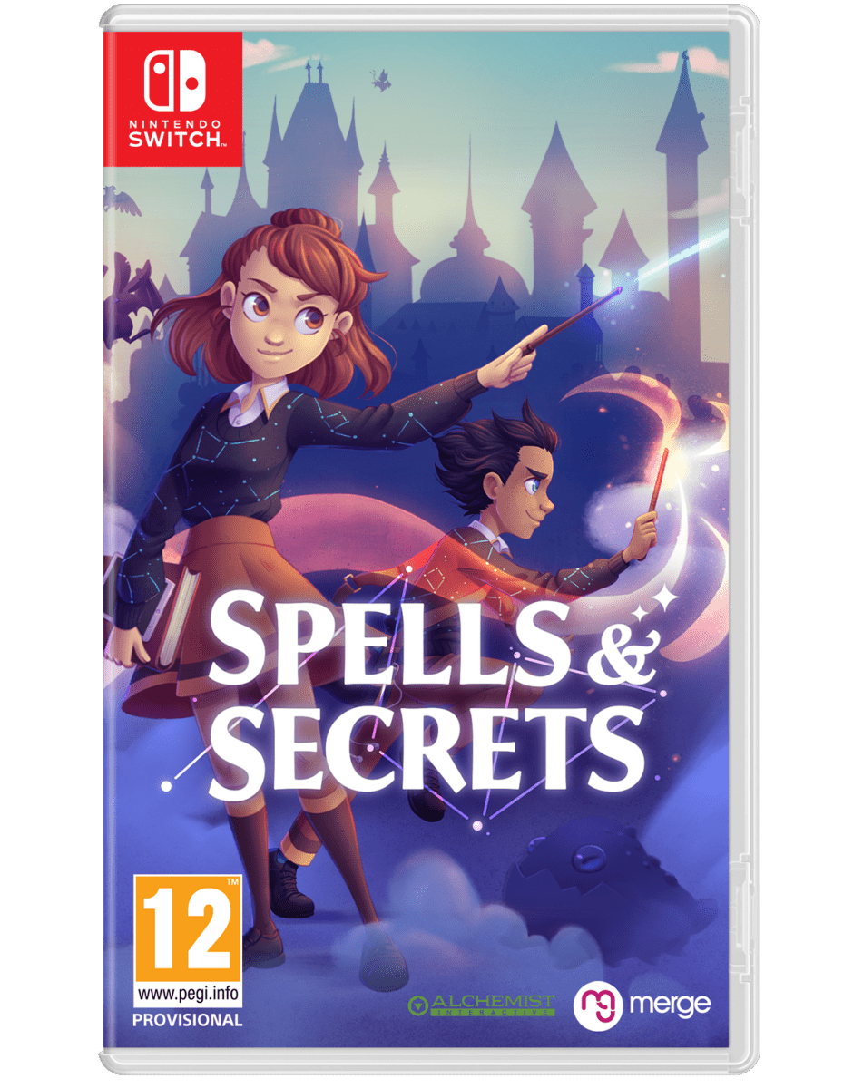 Spells and Secrets Nintendo SWITCH - Jeux Vidéo Physique - MERGE - Shop Just for Games