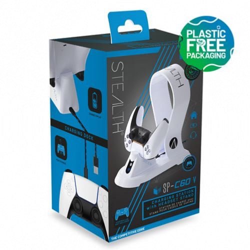 Station de charge JStealth SP - C60 V pour Casque de gaming PS5 - Câbles et Chargeurs - Stealth - Shop Just for Games
