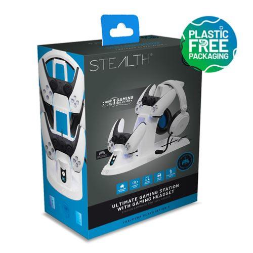 Stealth Ultimate Gaming Station pour PS5 avec Casque et Support de Manette - Accessoires - Stealth - Shop Just for Games