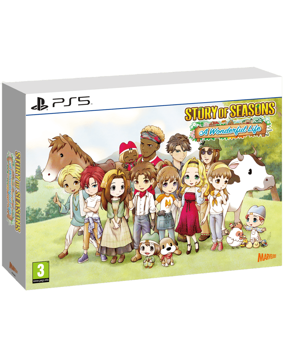 Story of Seasons: A Wonderful Life Edition Limitée PS5 - Jeux Vidéo Physique - MARVELOUS - Shop Just for Games
