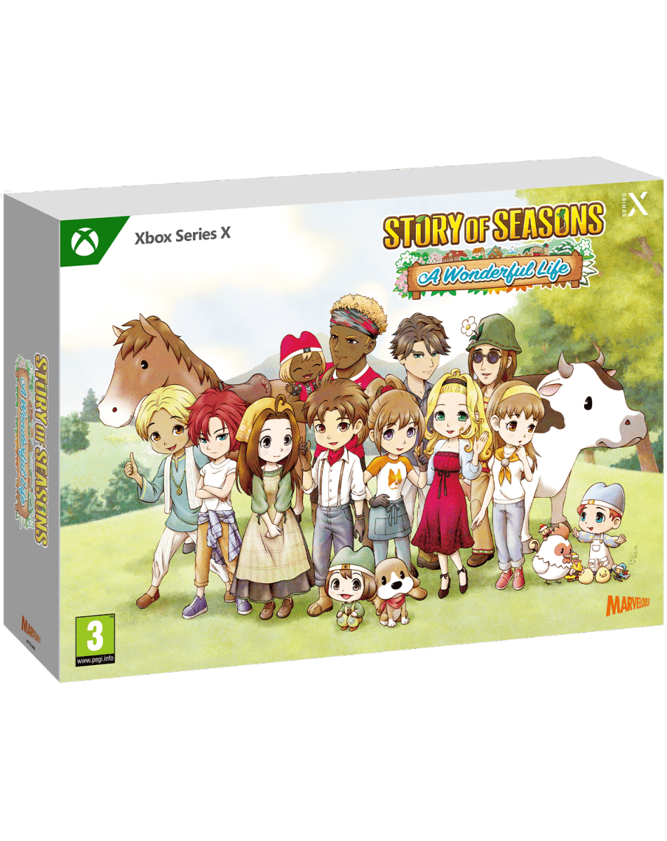 Story of Seasons: A Wonderful Life Edition Limitée Xbox Series X - Jeux Vidéo Physique - MARVELOUS - Shop Just for Games
