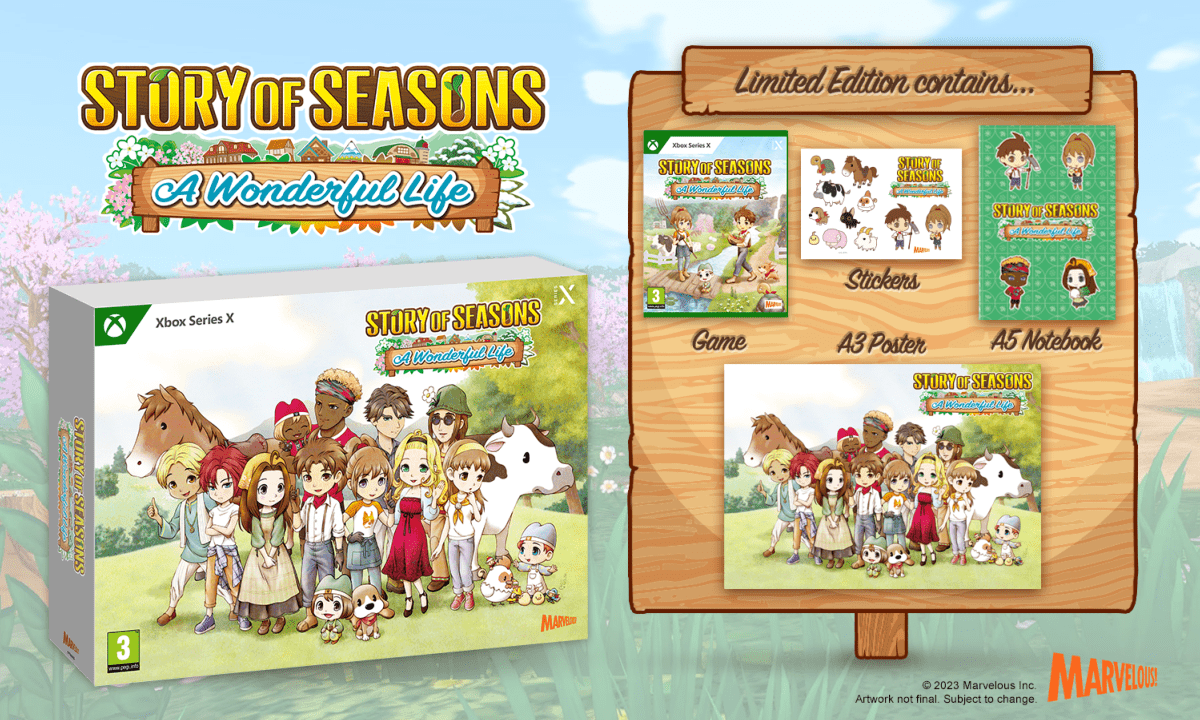 Story of Seasons: A Wonderful Life Edition Limitée Xbox Series X - Jeux Vidéo Physique - MARVELOUS - Shop Just for Games