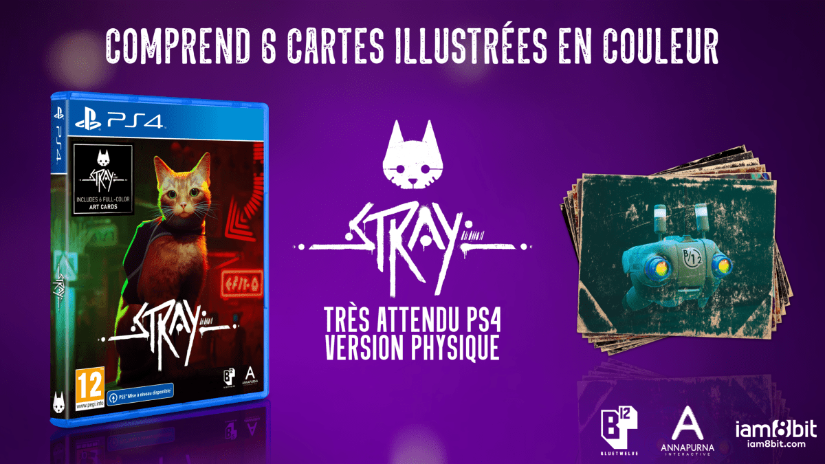 Stray PS4 - Jeux Vidéo Physique - SKYBOUND - Shop Just for Games