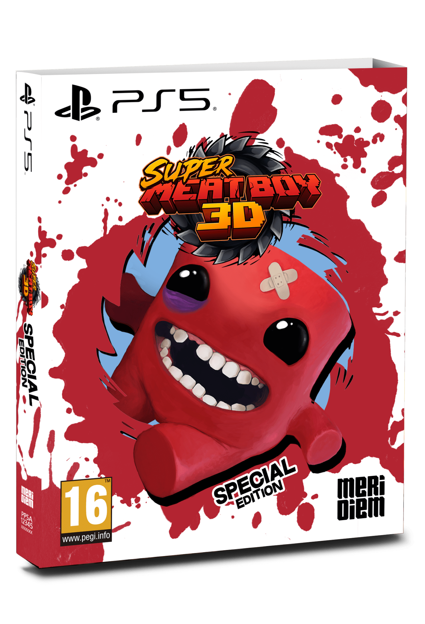 Super Meat Boy 3D Special Edition PS5 - Jeux Vidéo Physique - Meridiem - Shop Just for Games