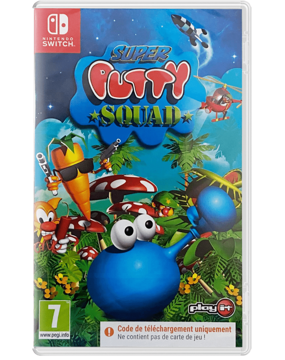 Super Putty Squad Nintendo SWITCH (Code de téléchargement) - Jeux Vidéo Code de Téléchargement - PLAY IT - Shop Just for Games