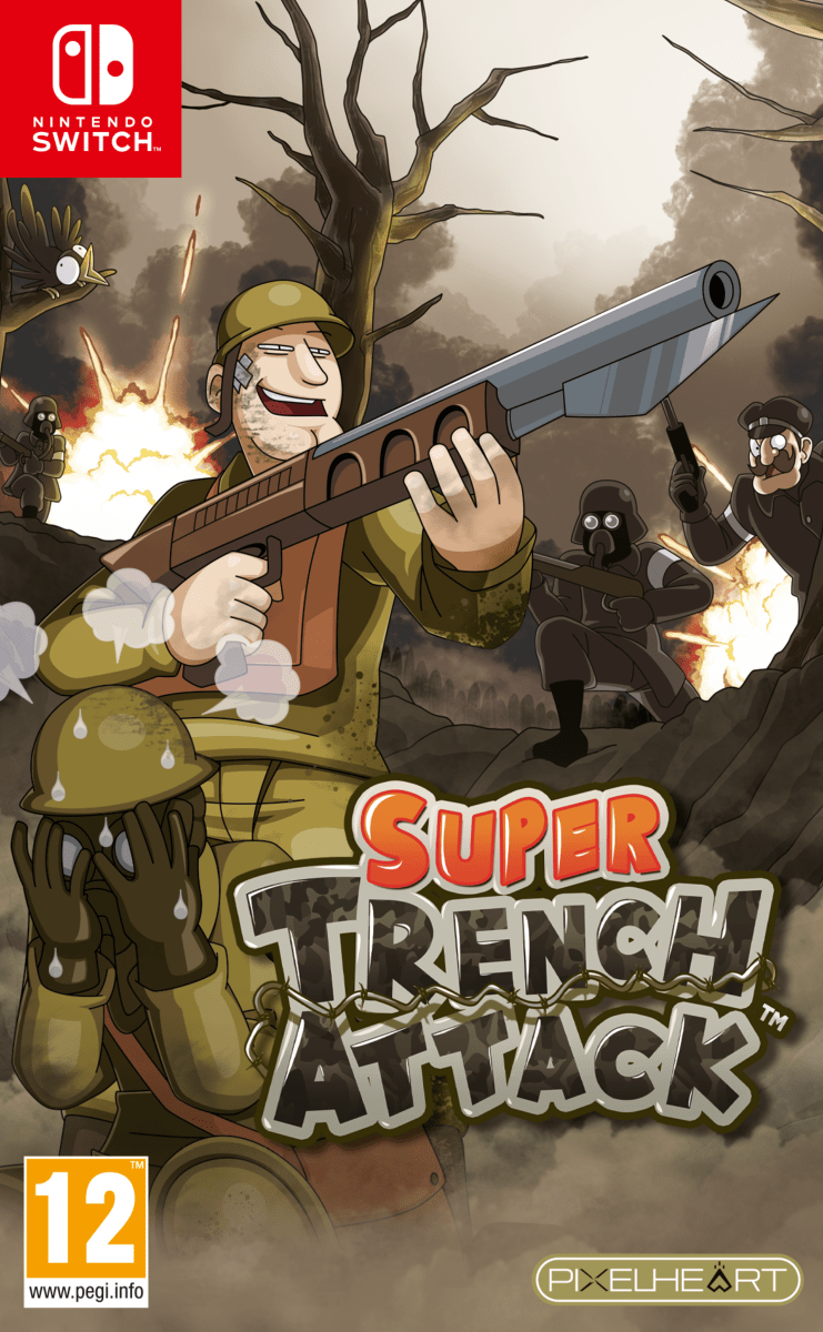 Super Trench Attack! Switch Just Limited - Jeux Vidéo Physique - PixelHeart - Shop Just for Games