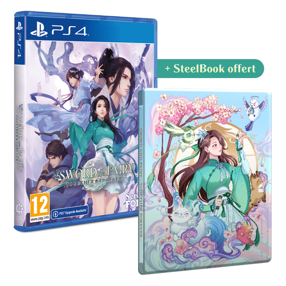 Sword and Fairy Together Forever PS4 + STEELBOOK - Jeux Vidéo Physique - TESURA - Shop Just for Games