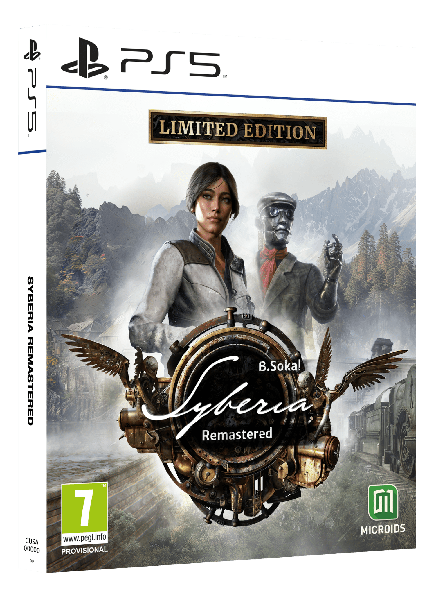 Syberia Remastered Limited Edition PS5 - Jeux Vidéo Physique - MICROIDS - Shop Just for Games