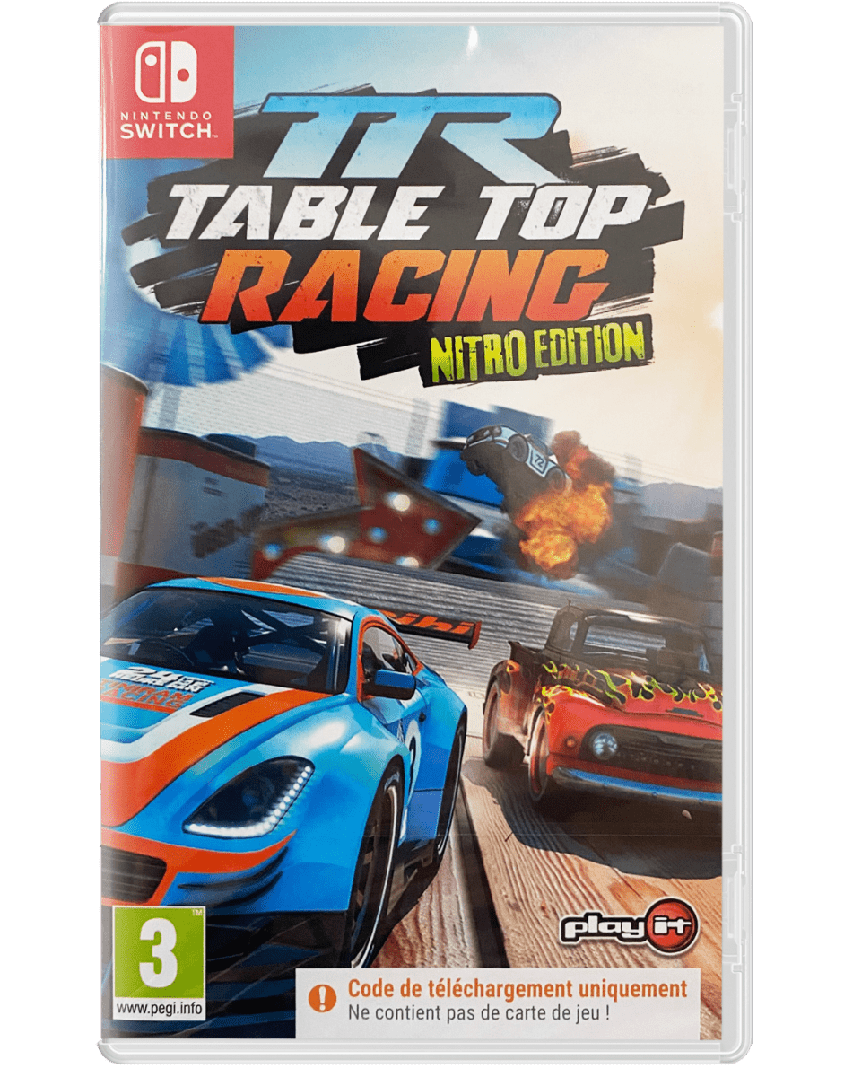 Table Top Racing Nitro Edition Nintendo SWITCH (Code de téléchargement) - Jeux Vidéo Code de Téléchargement - PLAY IT - Shop Just for Games