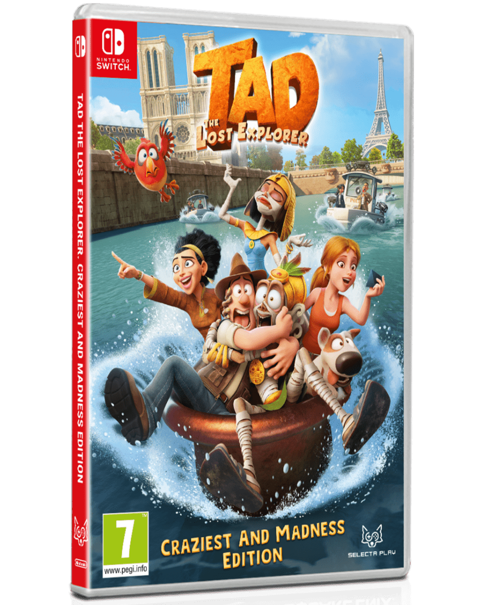 Tad the Lost explorer Craziest and Madness Edition Nintendo Switch - Jeux Vidéo Physique - SELECTA PLAY - Shop Just for Games