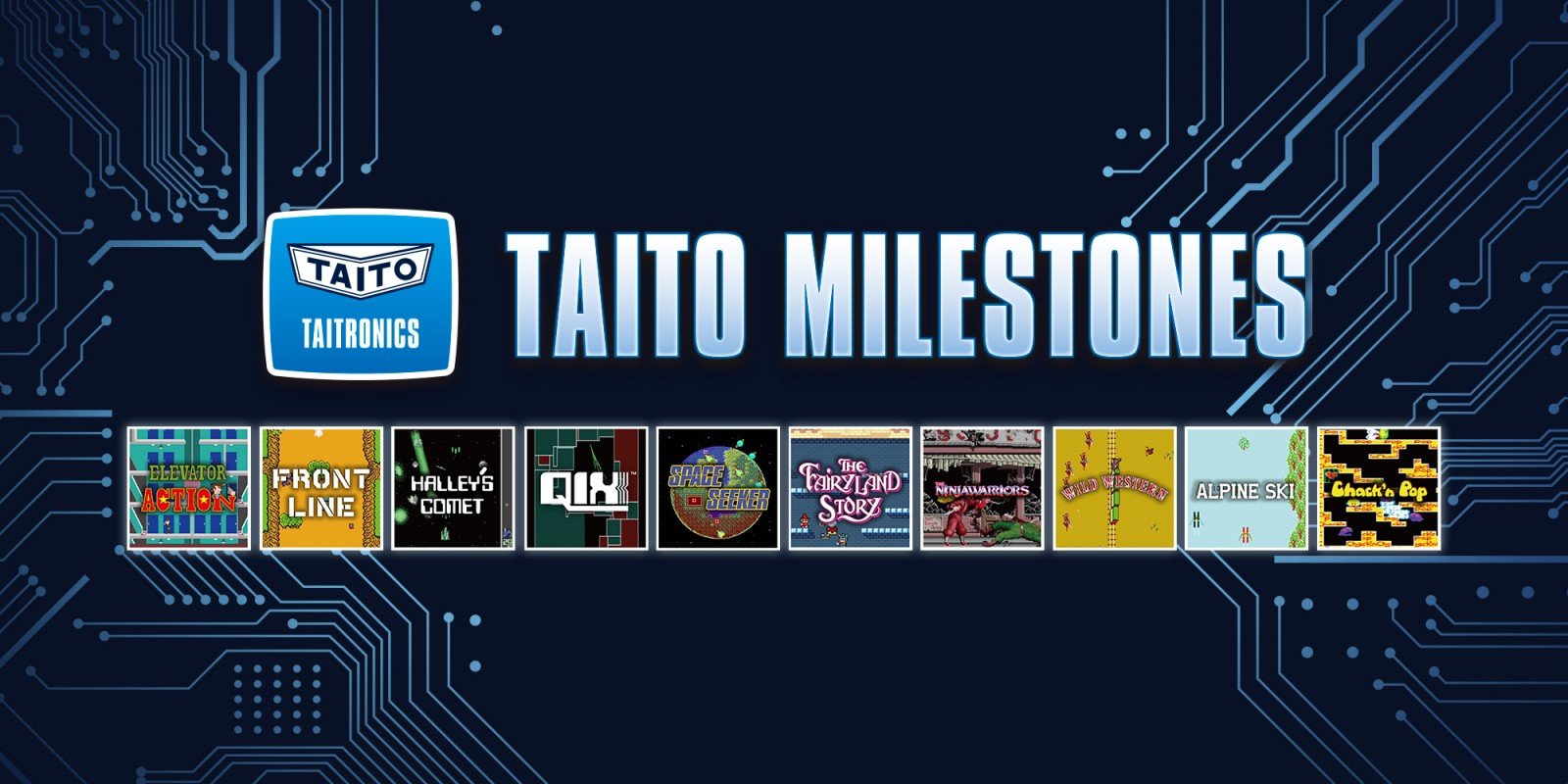 Taito Milestones Nintendo SWITCH - Jeux Vidéo Physique - ININ - Shop Just for Games