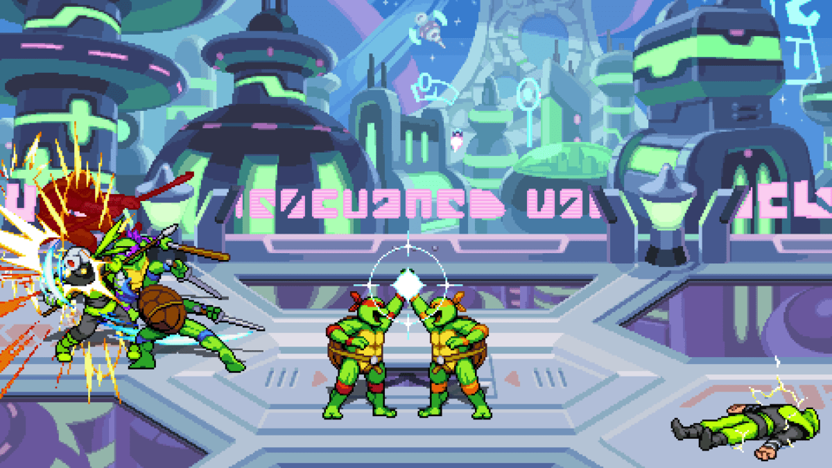 Teenage Mutant Ninja Turtles: Shredders Revenge Anniversary PS4 - Jeux Vidéo Physique - MERGE - Shop Just for Games
