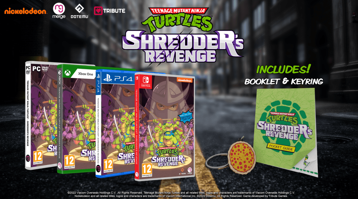 Teenage Mutant Ninja Turtles: Shredder's Revenge Xbox One - Bonus Inclus - Jeux Vidéo Physique - MERGE - Shop Just for Games