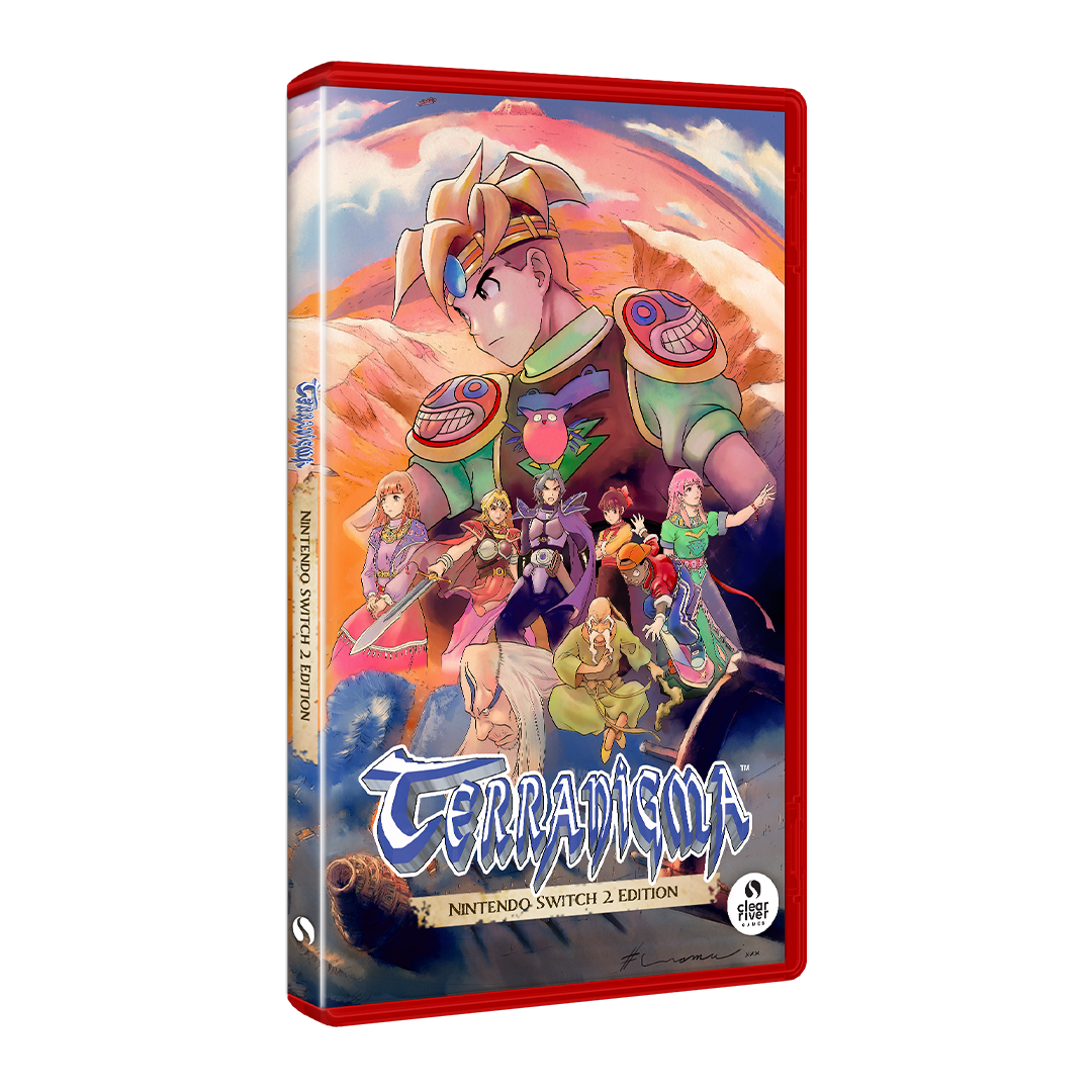 Terranigma Steelbook Edition Switch 2 - Jeux Vidéo Physique - Clear River Games - Shop Just for Games