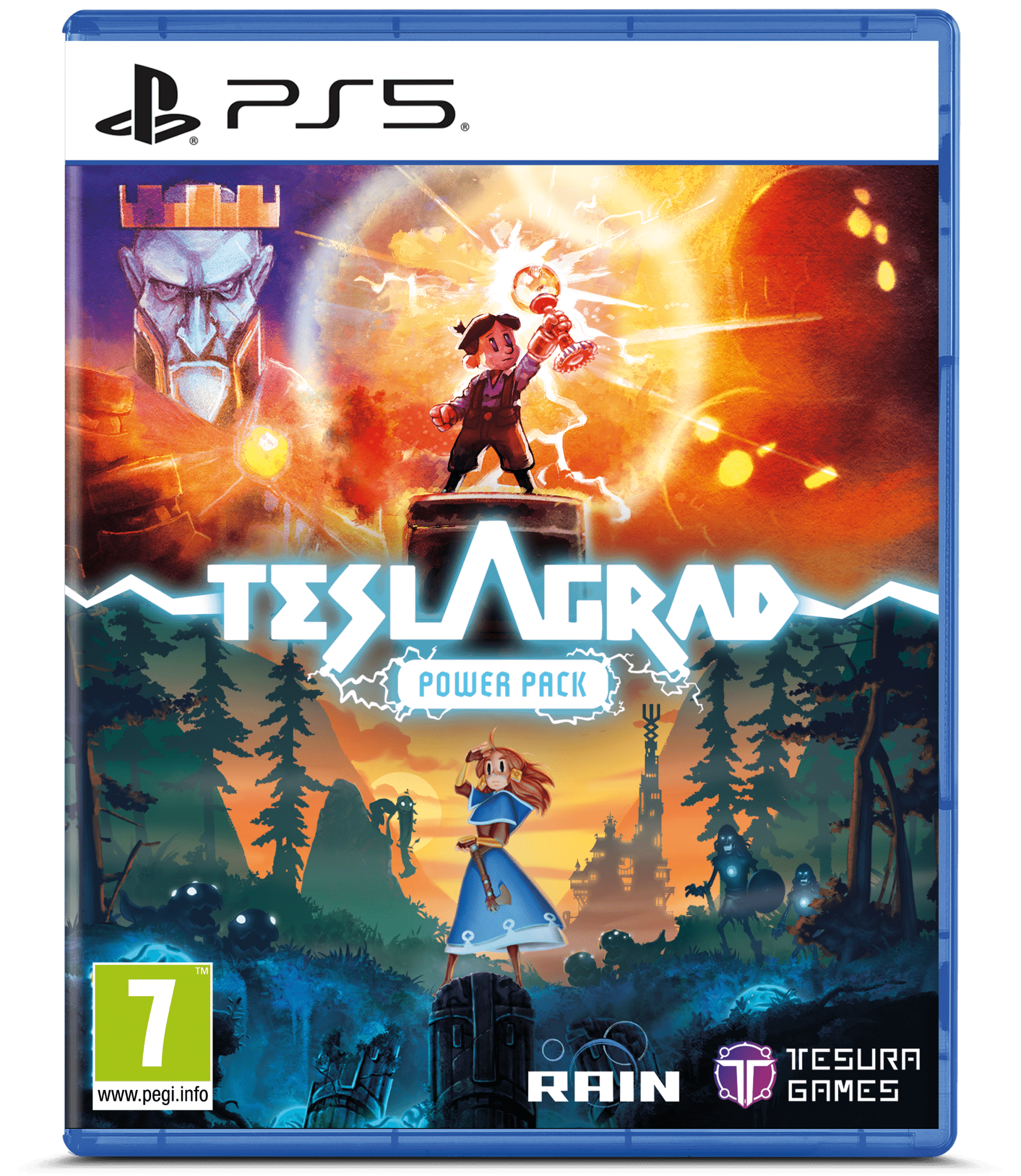 Teslagrad Power Pack PS5 - Jeux Vidéo Physique - TESURA - Shop Just for Games