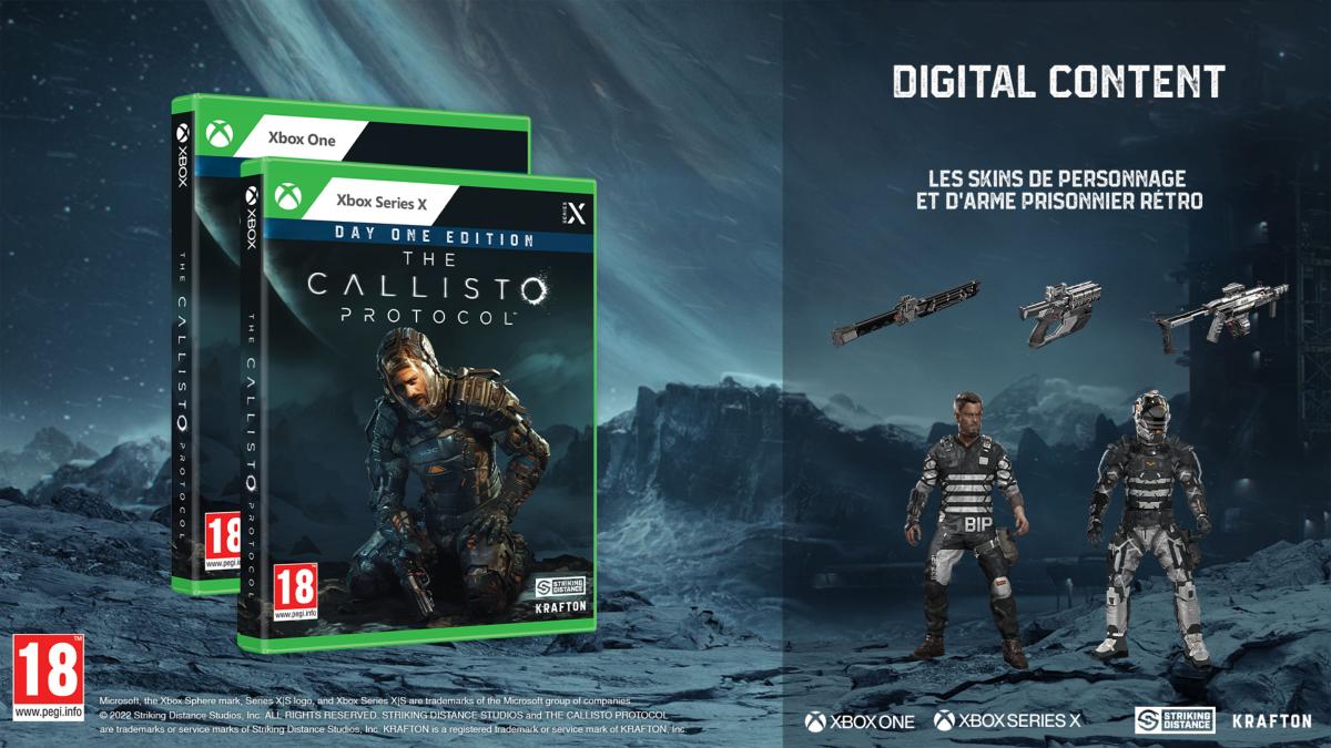 The Callisto Protocol Day One Edition Xbox One - Jeux Vidéo Physique - SKYBOUND - Shop Just for Games