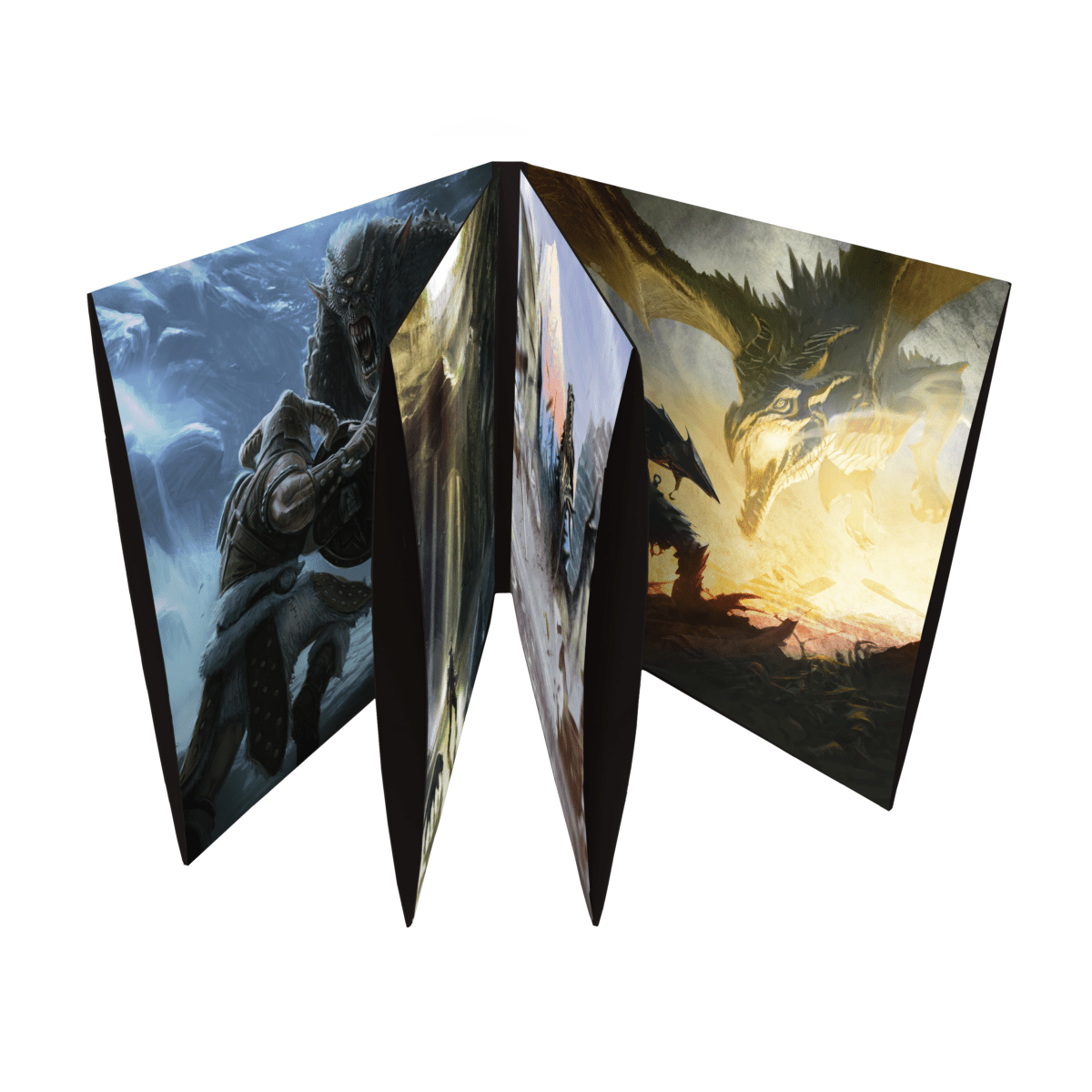 The Elder Scrolls V Skyrim Ultimate Gold Edition Vinyl Box Set - 4LP - Vinyles - SpaceLab9 - Shop Just for Games