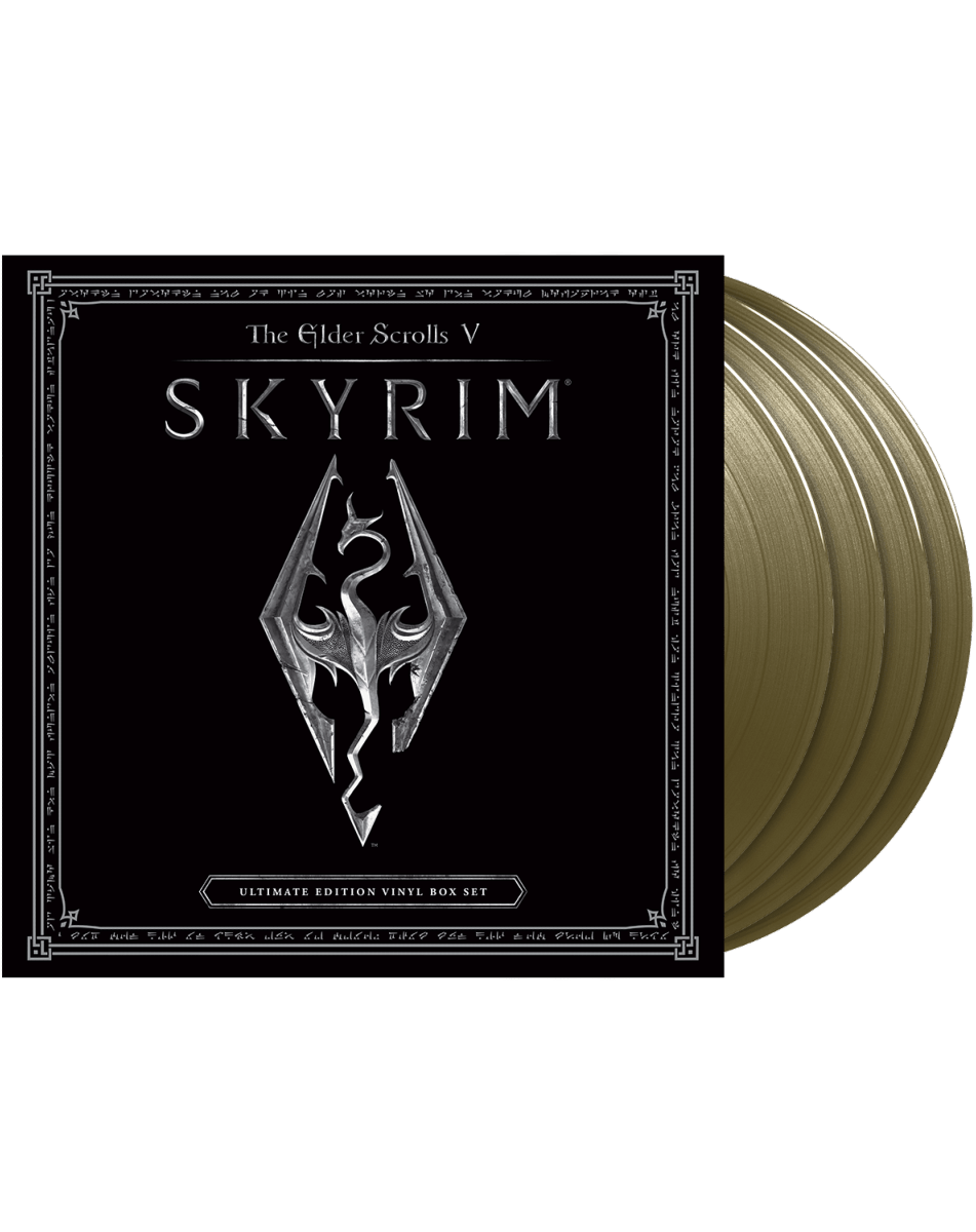 The Elder Scrolls V Skyrim Ultimate Gold Edition Vinyl Box Set 4LP
