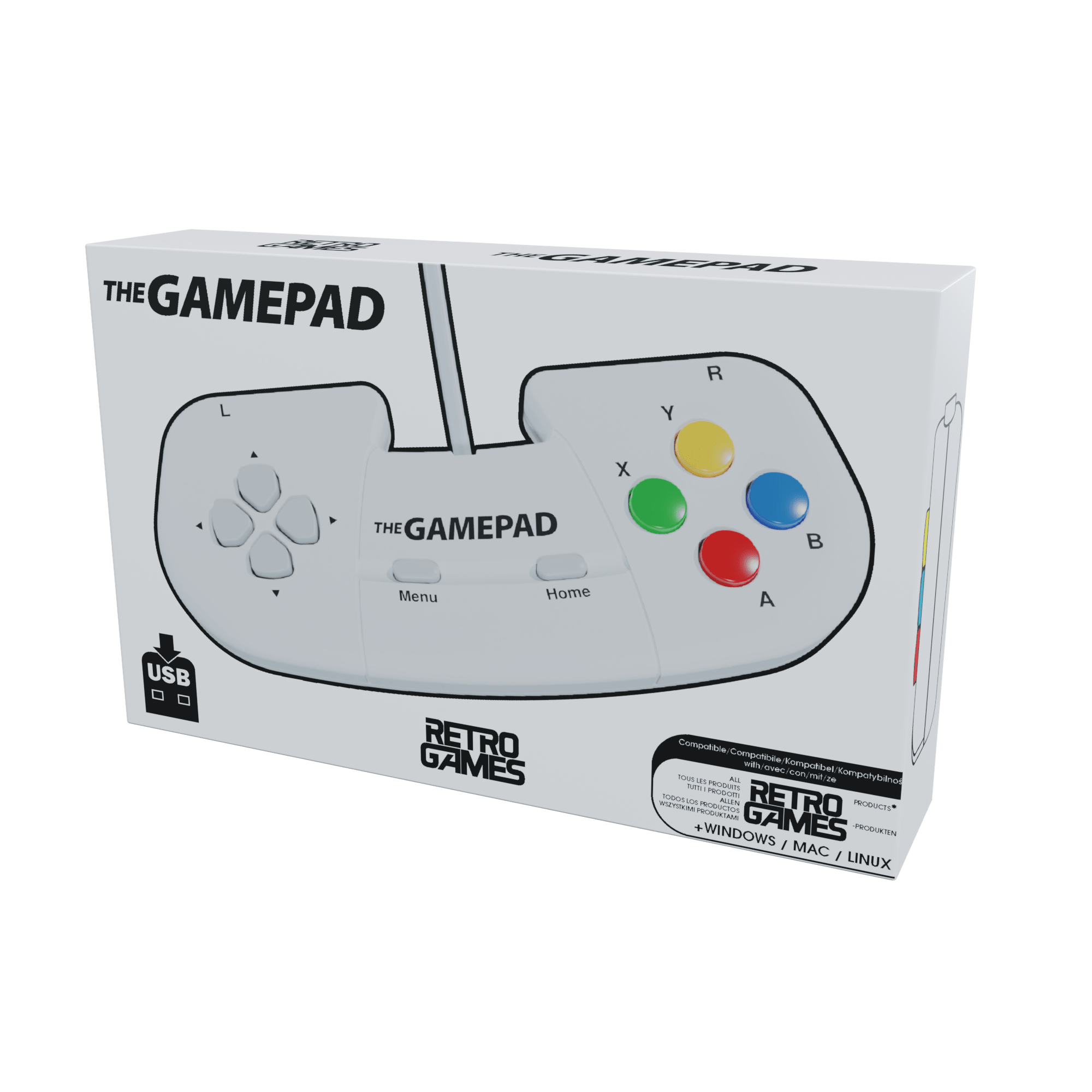 The Gamepad White Edition - Console - Retro Games - Shop Just for Games