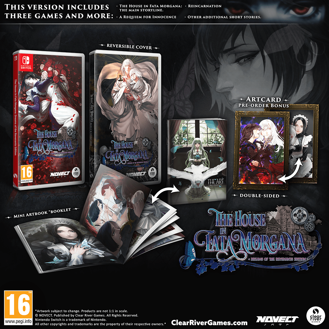 The House in Fata Morgana: Dreams of the Revenants Edition Switch + Bonus - Jeux Vidéo Physique - Clear River Games - Shop Just for Games