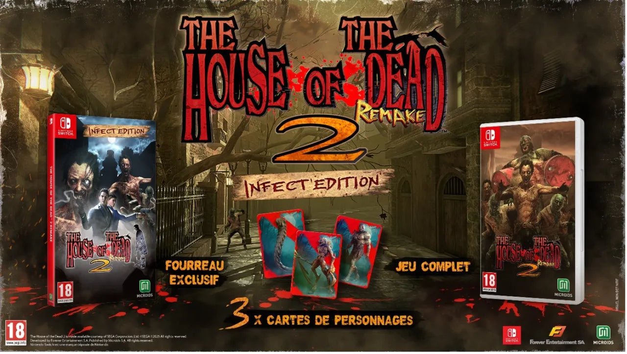 The House of the Dead 2 Remake Infect'Edition Switch - Jeux Vidéo Physique - MICROIDS - Shop Just for Games